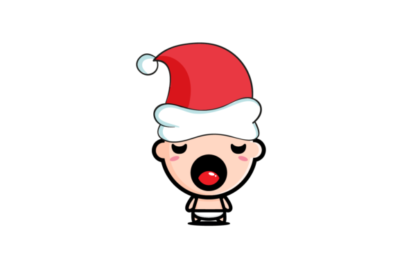 Christmas Baby - Newborn: Festive Illustrations for Crafters