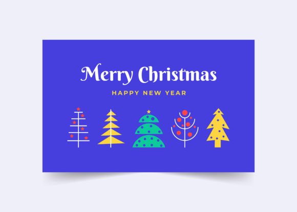 Creative Christmas Trees: Festive Illustrations for Brands