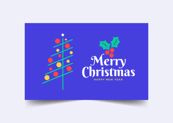 Electronic Christmas Card Template: Illustrations Review