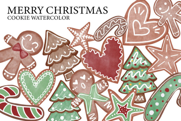 Merry Christmas Cookie Watercolor: A Designer's Review