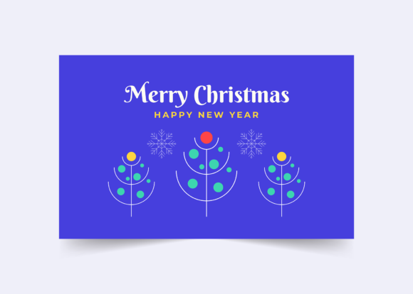Printable Christmas Greeting Card & Illustrations Review