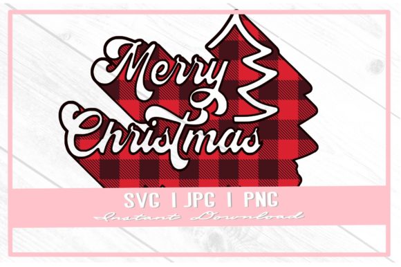 Red Plaid Retro Christmas Sublimation: A Designer's Take