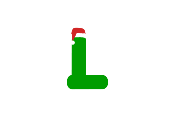 Review: Christmas Hat - Alphabet Green Font L