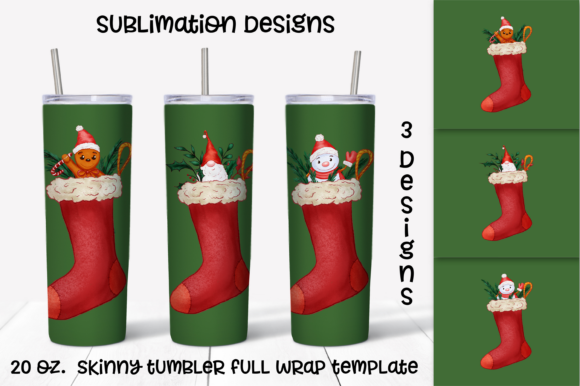 Review: Christmas Socks Sublimation Design for Holiday Embroidery