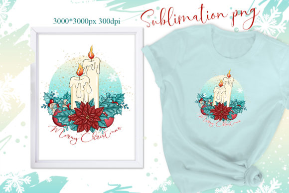 Review: Christmas Sublimation Candles Illustrations