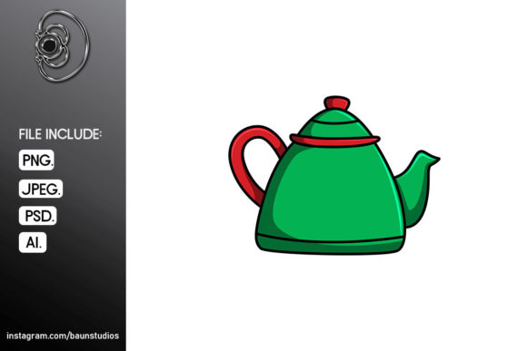 Teacup Christmas Cartoon Illustration Review